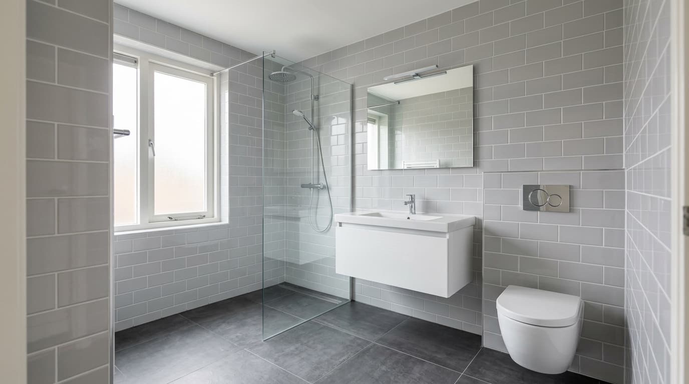 Lege badkamer — nl standaard voor Modern Nederlands styling