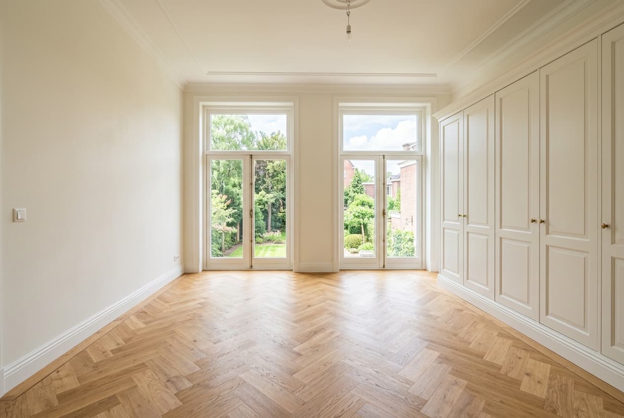 Lege slaapkamer — villa voor Luxe Herenhuis styling