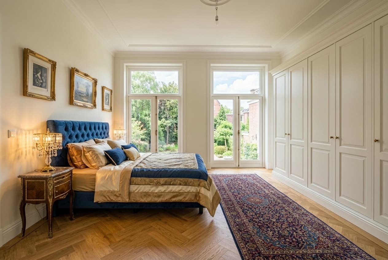 Slaapkamer — Villa in Luxe Herenhuis stijl