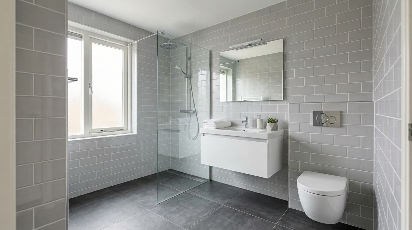 Badkamer — NL standaard in Minimalistisch stijl