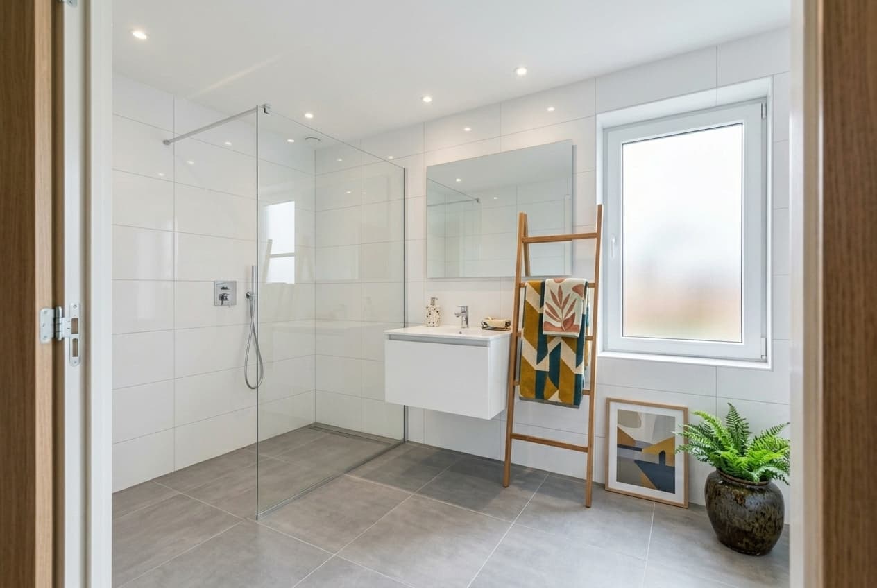 Badkamer in Modern Nederlands stijl