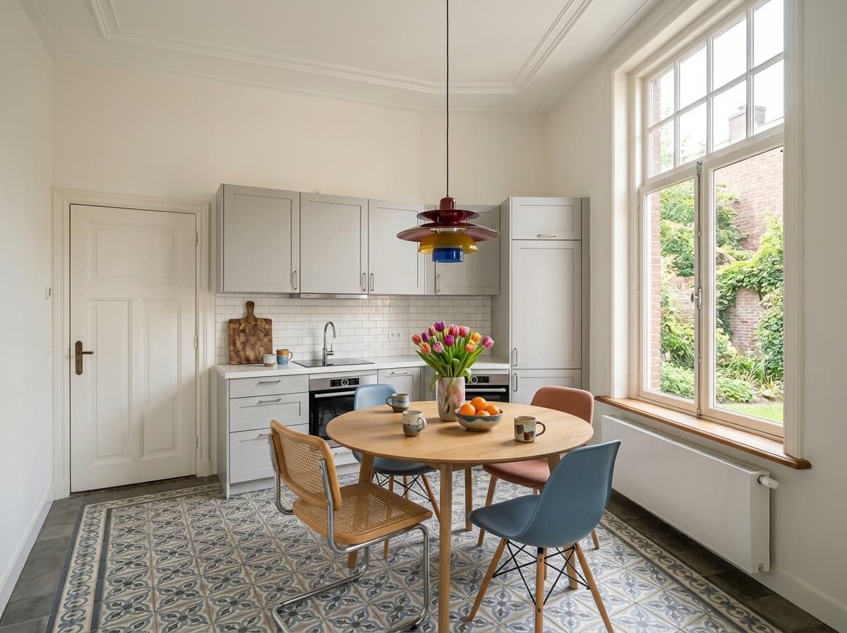 Keuken — Jaren '30 in Modern Nederlands stijl