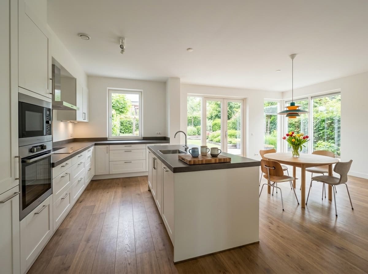 Keuken — Vrijstaand in Modern Nederlands stijl