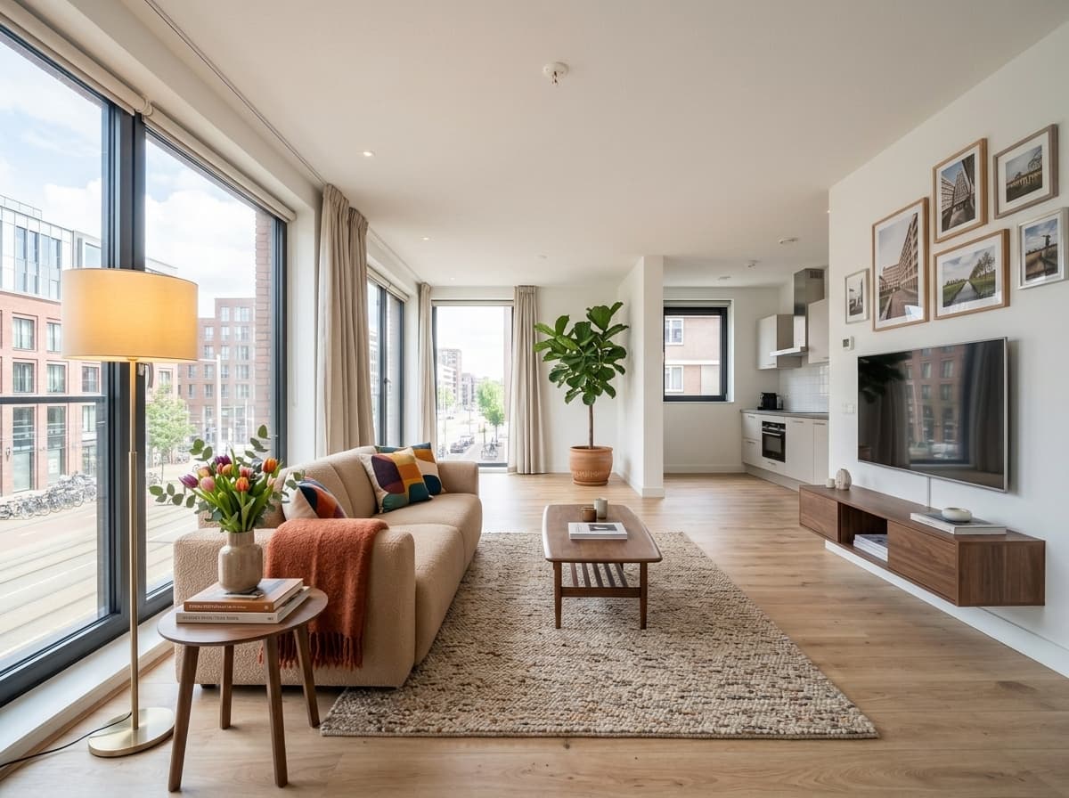 Woonkamer — Modern in Modern Nederlands stijl