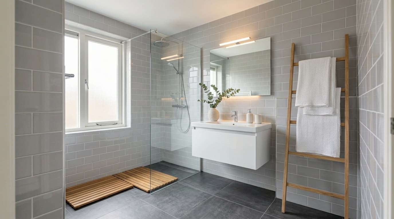 Badkamer — NL standaard in Scandinavisch stijl